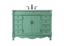  VF-1039VM - 48 Inch Single Bathroom Vanity in Vintage Mint