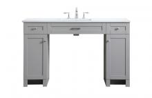  VF14954GR - 54 Inch Ada Compliant Bathroom Vanity in Grey