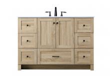  VF2848MW - 48 Inch Single Bathroom Vanity In Mango Wood