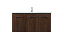  VF44540MWT - 40 inch Single bathroom vanity in walnut