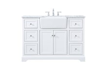  VF60248WH - 48 Inch Single Bathroom Vanity in White