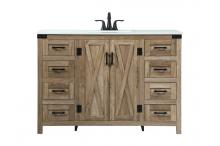  VF90248NT - 48 Inch Single Bathroom Vanity in Natural Oak