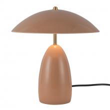  TL437012PEC - Poppy 12-in Peach LED Table Lamp