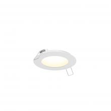  5003-CC-V-WH - Multi CCT Slim Round Recessed Panel Light - universal 120V-347V, 0-10V dimming