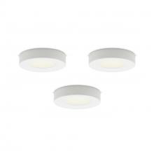  K3LEDRDP18-WH - 2 - In - 1 LED Plastic Puck Light