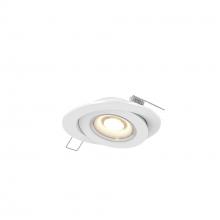  FGM4-3K-V-WH - Flat LED Recessed Gimbal - universal 120V-347V, 0-10V dimming