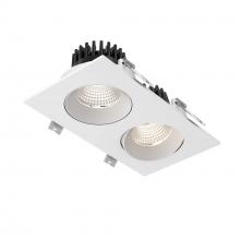  GBR35-CC-DUO-WH - Double GBR35 Recessed 5 CCT