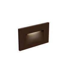  LEDSTEP005D-BR - Recessed Horizontal LED Step Light