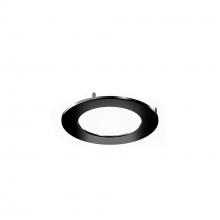  REC-PT4-BK - 4" Recessed Add - On Trim In Black