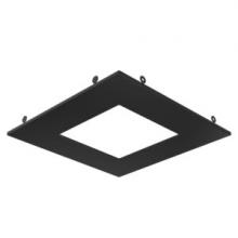  REC-TRIM6SQ-BK - 6in Trim Square, Satin Nickel