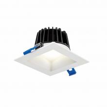  RGR6SQ-CC-WH - 6 Inch Square Indoor/Outdoor Regressed Down Light