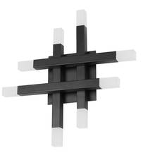  ACS-1432W-MB-FR - 24W Wall Sconce Matte Black with Frosted Acrylic Diffuser