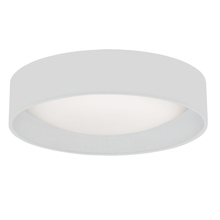  CFLD-1522-790 - 15" Light Flush Mount Fixture White Shade