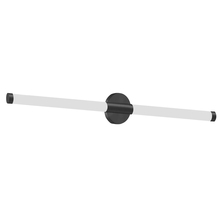 Dainolite CVT-3620LEDW-MB - 20W Wall Sconce, Matte Black w/ White Acrylic Diffuser