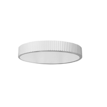 Dainolite NBO-1830LEDFH-MW - 30W LED Flush mount, Matte White with White Acrylic Diffuser