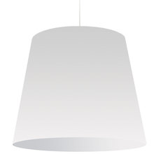  OD-XL-790 - 1LT Oversized Drum Pendant X-Large White Shade