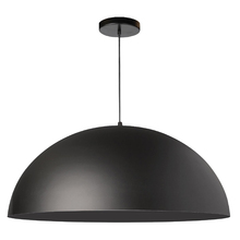  OFE-201P-MB-MB - 1 Light Incandescent Pendant, Matte Black