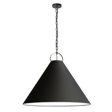  PCN-321P-MB-797 - 1LT Incand Pendant, MB w/ BK Shade