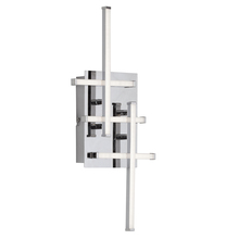  SUM-188W-PC - 5LT Wall Sconce, Polished Chrome