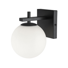  VAD-51W-MB - 1 Light Halogen Wall Sconce, Matte Black