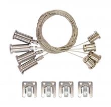  65/592 - 4' - Suspension Kit for LED Backlit Flat Panel Fixtures