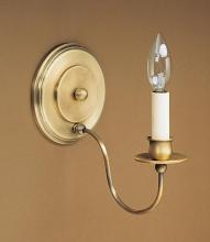  120-VG-LT1 - Wall Sconce 1 J-Arm Verdi Gris 1 Candelabra Socket