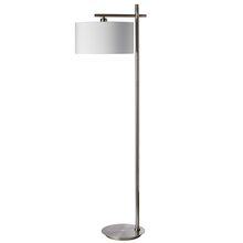  131F-SC - 1 Light Floor Lamp, Satin Chrome Finish