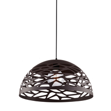  COR-161P-BK - 1 Light Pendant, Matte Black Finish