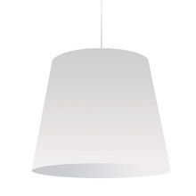  OD-L-790 - 1LT Oversized Drum Pendant Large Wht Shade