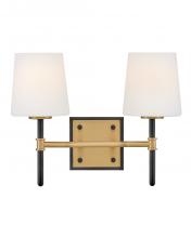  56952BK-LCB - Small Two Light Vanity