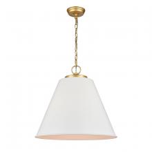  68175/3 - Vellus 20.5'' Wide 3-Light Pendant - Matte White