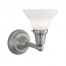  8124-BN-SO - Coventry 9'' High 1-Light Sconce - Brushed Nickel