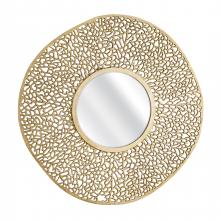  S0806-12081 - Azoni Wall Mirror - Soft Gold